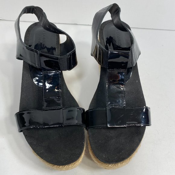 Donald J Pliner Bliss Wedge Sandal 8 - Picture 2 of 13